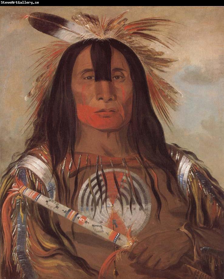 George Catlin Buffalo Bull-s Back Fat Oberhauptling des Blutstammes